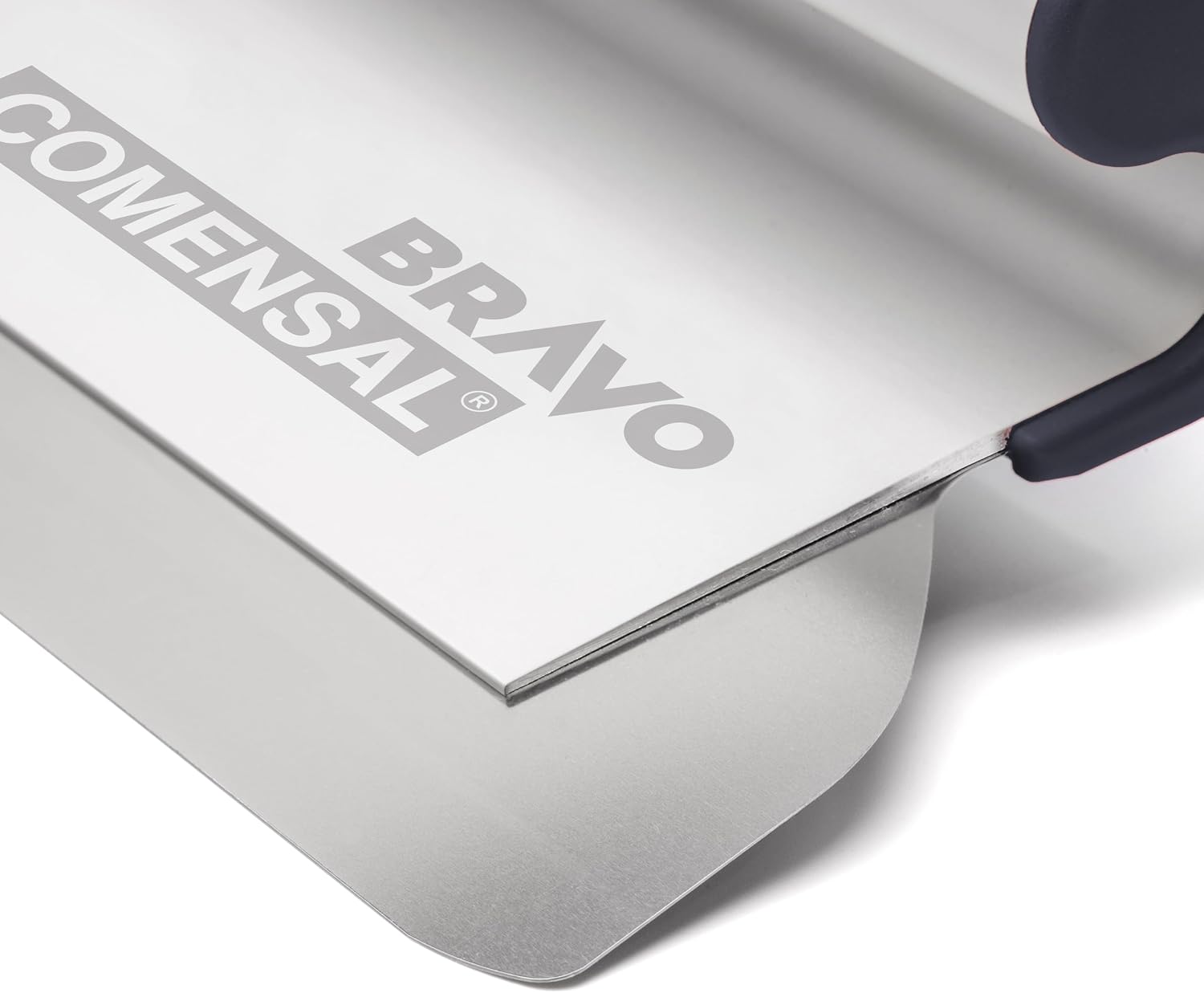 COMENSAL® Drywall Skimming Blade Set - Plastering Spatula 600 mm with a Blade 0,3 mm - Spare Blade 0,5 mm - Taping Knife - Stainless Steel - Made in EU