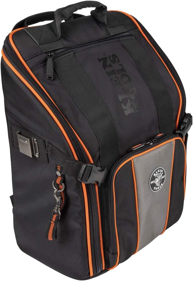 Klein Tools Tradesman Pro Tool Station Backpack and 6-in-1 Multi-Bit Screwdriver/Nut Driver