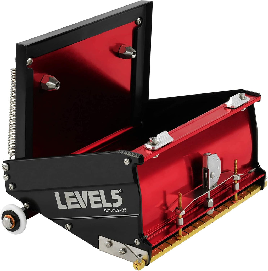7-Inch Flat Box - LEVEL5 | Pro-Grade | Quick Clean | Drywall Sheetrock Gyprock Wallboard Finishing | 4-764