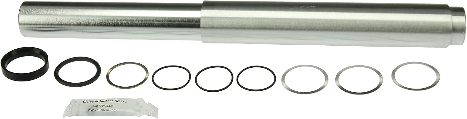 URO Parts 11141439975PRM Collapsible Water Transfer Pipe Kit, Contains 2 Piece Pipe, 2 Seals, 3 Shims, 3 O-rings, Lock Ring, Grease