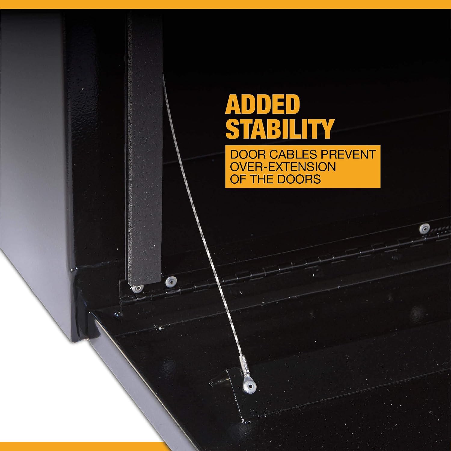 Northern Tool Top-Mount Truck Tool Box - Steel, Gloss Black, T-Handle Latches, 72in. x 12in. x 16in. Model Number 36212789