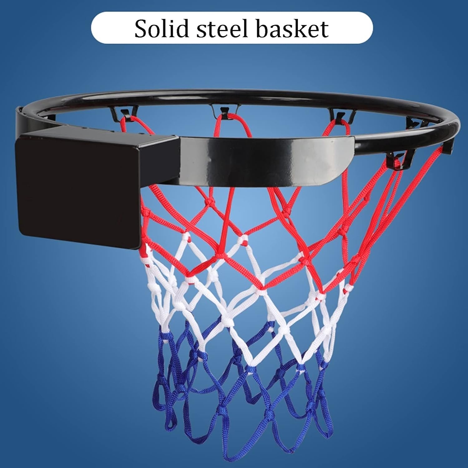 Basketball Rim Indoor Wall-Mounted Basketball Hoop,Children's Adult Mini Basketball Board,Interesting Fitness Training Equipment (Size : 45x30cm)