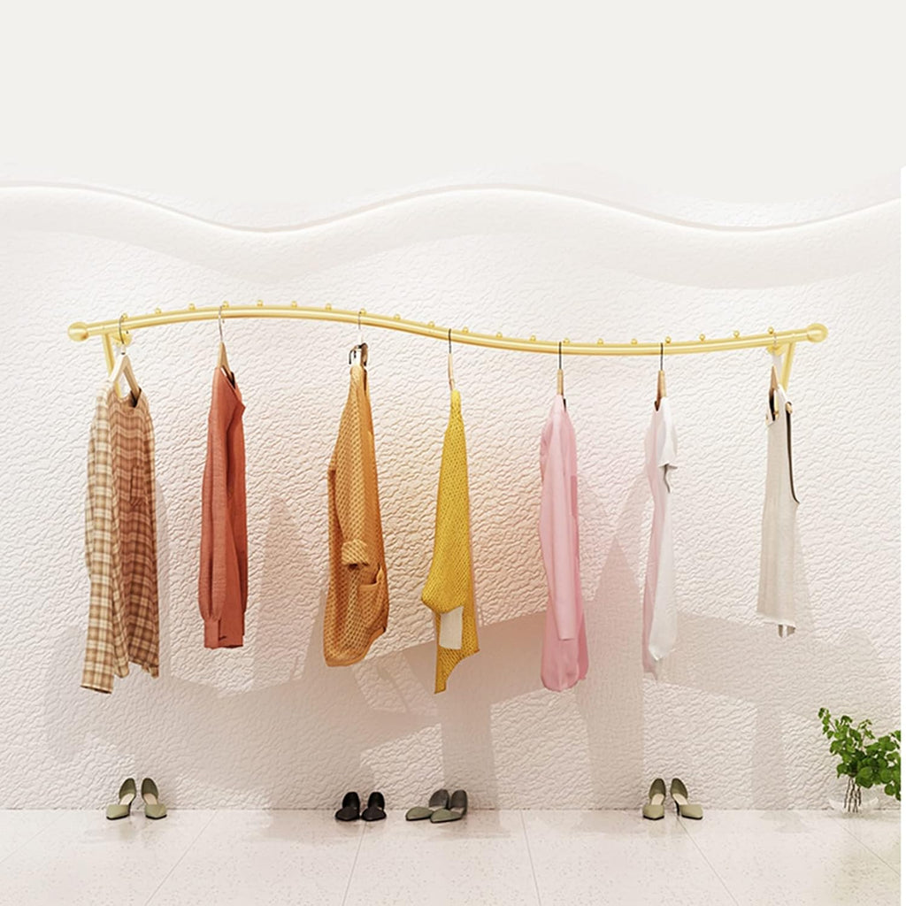 Wall Mounted Garment Rack,Clothes Rack,Display Rack,Wall Mounted,Clothes Rail,Clothes Rack,Commercial Hanging Organizer,Retail Storage Rack,Organisati (C-80cm/31.5inch