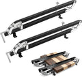 24 In Panel Clamps 2 Pack, 4-Way Pressure Steel Parallel Clamps For Woodworking, Adjustable Heavy Duty Wood Panel Glue Up Clamps, For Tabletops, Cutting Boards & Cabinet Doors
