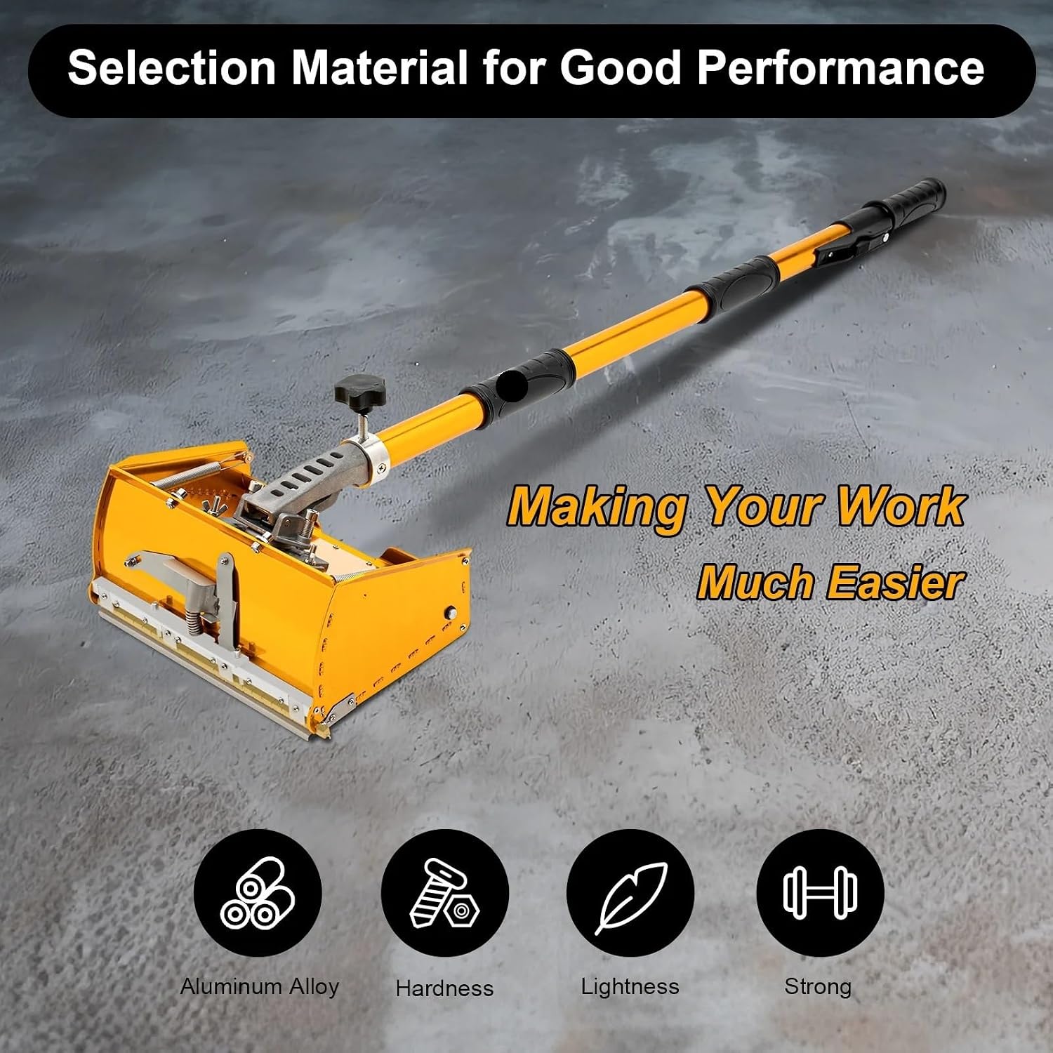 Drywall Flat Finishing Box Smooth Finishing Professional Drywall Flat Box, Adjustable Taping Knife, Sheetrock Cleanable For Walls Ceilings