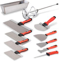 WAL-BOARD TOOLS Deluxe Drywall Finishing Tool Kit, Mud Pan, MultiTool, Taping Knife, Bucket Scoop, Saw, Mud Mixer, DTKFNSH2