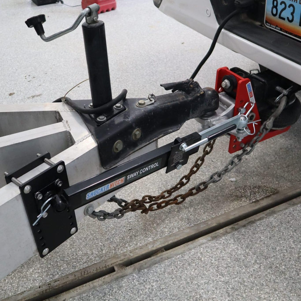Shocker Clamp on Trailer Frame Mount Bracket Kit for Sway Control Friction Arm Bar