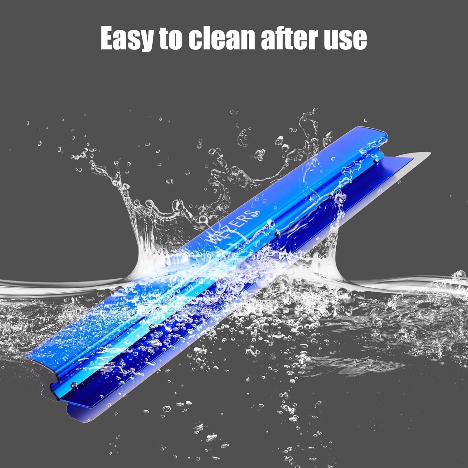 KEZERS Drywall Tool Kit 10-Piece Skimming Blade Set with Extension Handle – 5 Putty/Taping Knives (4'-12') & 5 Skimming Blades (7'-24') for Drywall, Plaster, and Compound Work
