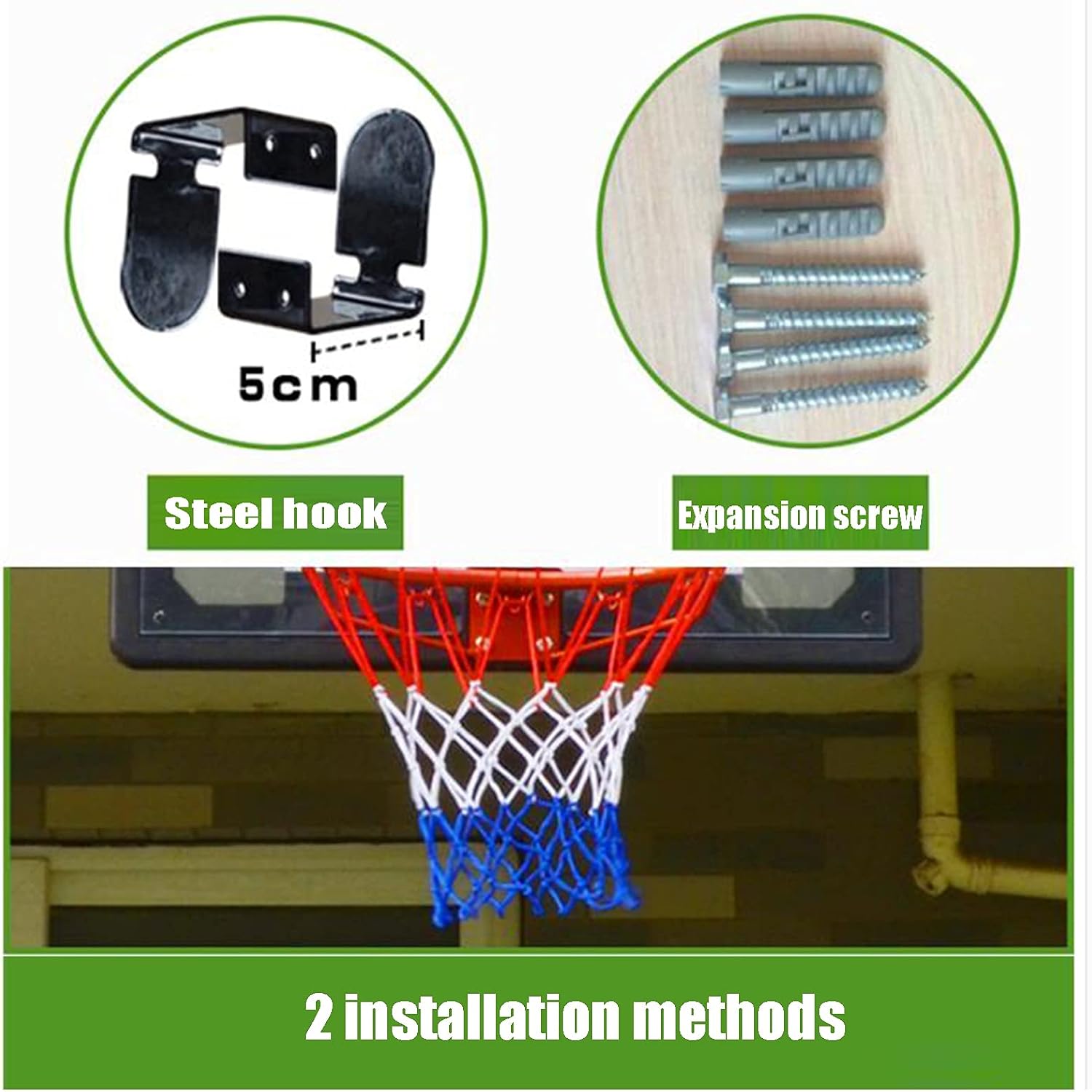 Mini Basketball Hoop, Indoor Door Wall-Mounted Basketball Hoop, Adult Children's Home Office Bedroom Backboard