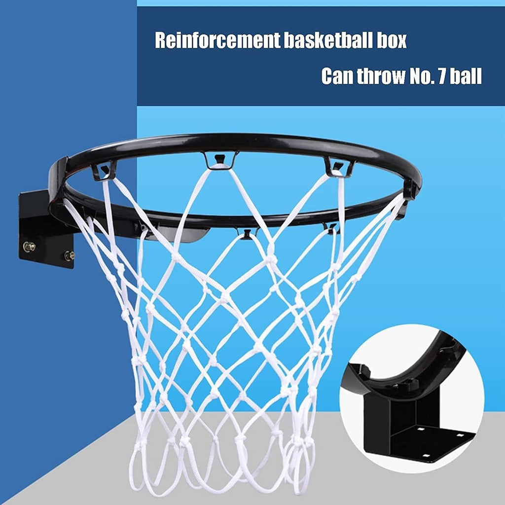 Basketball Rim Portable Wall-Mounted Basketball Hoop, Mini Kids Basketball Hoop On The Indoor Door, Easy to Install Without Punching