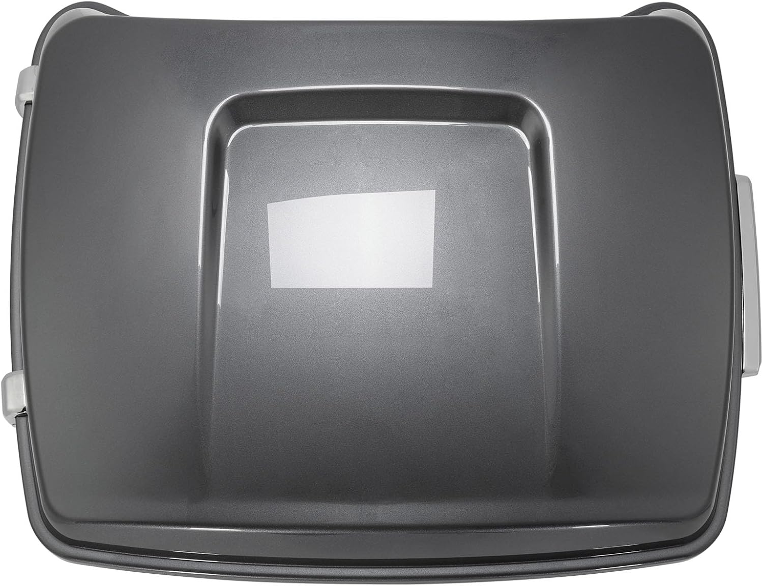 TCMT King Motorcycle Trunk Fit for Harley Touring 2014-2025 CVO Road King Road Glide Street Glide Electra Glide Ultra Limited Pack Gauntlet Gray Metallic
