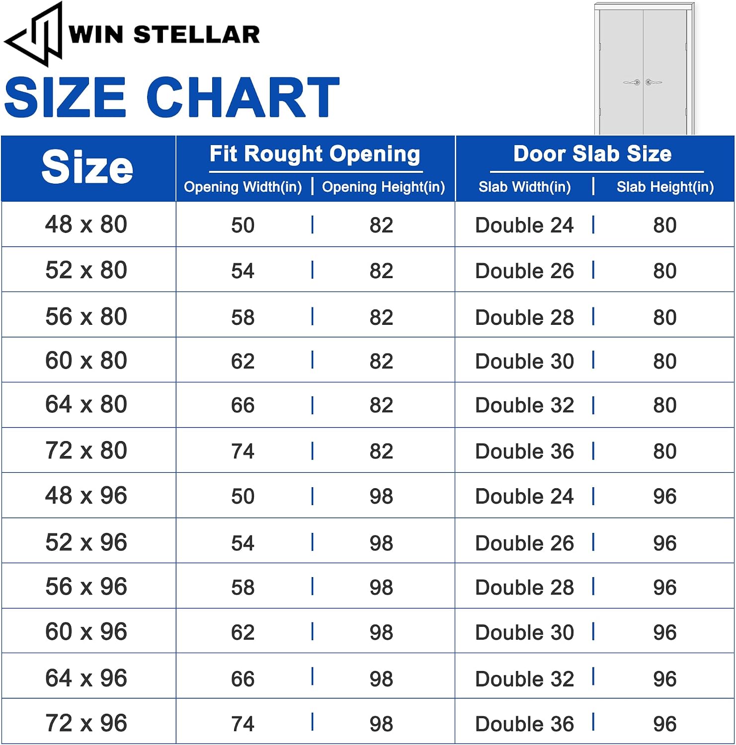 French Door 48' x 80' (Double 24' x 80') 2-Panel Arch Top Pine Wood Door Slabs with Pre-Hung Jamb, Black Hinges, Levers and Latch, Unfinished Solid Wood Doors, French Interior Doors for Room