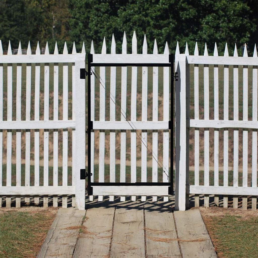 Adjust-A-Gate Steel Frame Anti Sag Adjustable Gate Building Kit with Patented Truss Cable System and Telescoping Bars, 3 Pack
