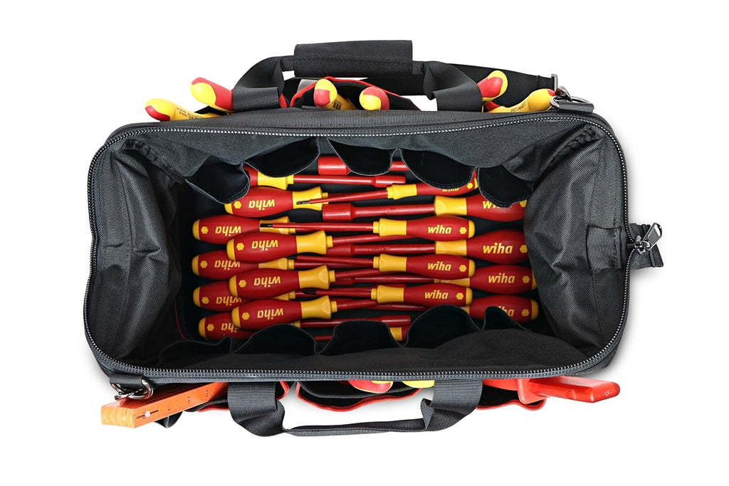Wiha 32879 25-Piece 1000-Volt Insulated Pliers and Screwdriver Set
