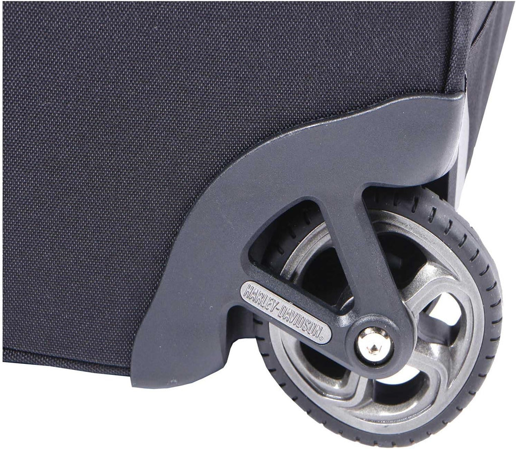 Harley-Davidson 21' Nomad Wheeling Duffel Bag w/Shark Wheels - Black/Lime (21')