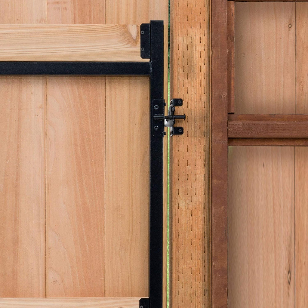 Adjust-A-Gate Steel Frame Anti Sag Adjustable Gate Building Kit 60 Inches to 96 Inches and 36 Inches to 60 Inches Set