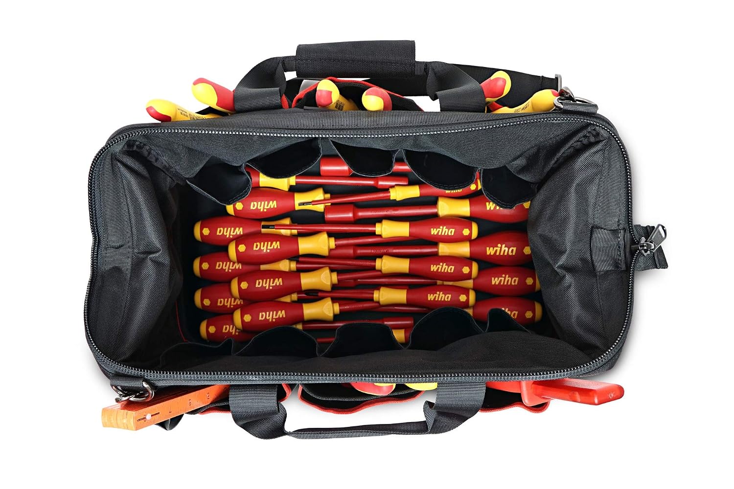 Wiha 32879 25-Piece 1000-Volt Insulated Pliers and Screwdriver Set