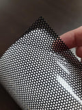 Perforated Black One Way Vision Privacy Printing Media Window Glass Vinyl Sticker Decal Film (20FT x 5FT)