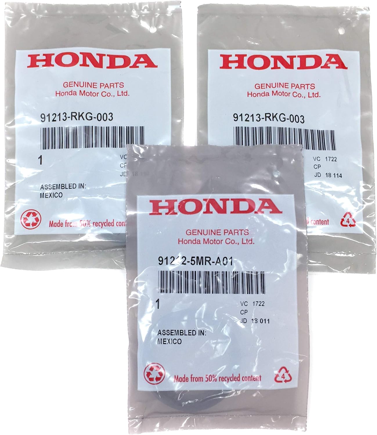 COMPLETE TIMING BELT KIT | Compatible with Honda/Acura V6 | GENUINE/OEM PARTS (Water Pump, Seals, Pulleys, Hydraulic, Serpentine Belt)