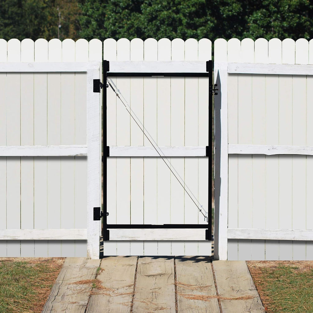 Adjust-A-Gate Build Kit, Adjustable 60'-96' Lockable 2 Way Gate (2 Pack) with Building Kit, 36'-60' (2 Pack)