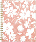 Mead Planner 2026-2027 Weekly & Monthly Academic 15-Month April-June, 8-1/2' x 11', Flower Patch (1804-905A) (Pack of 12)