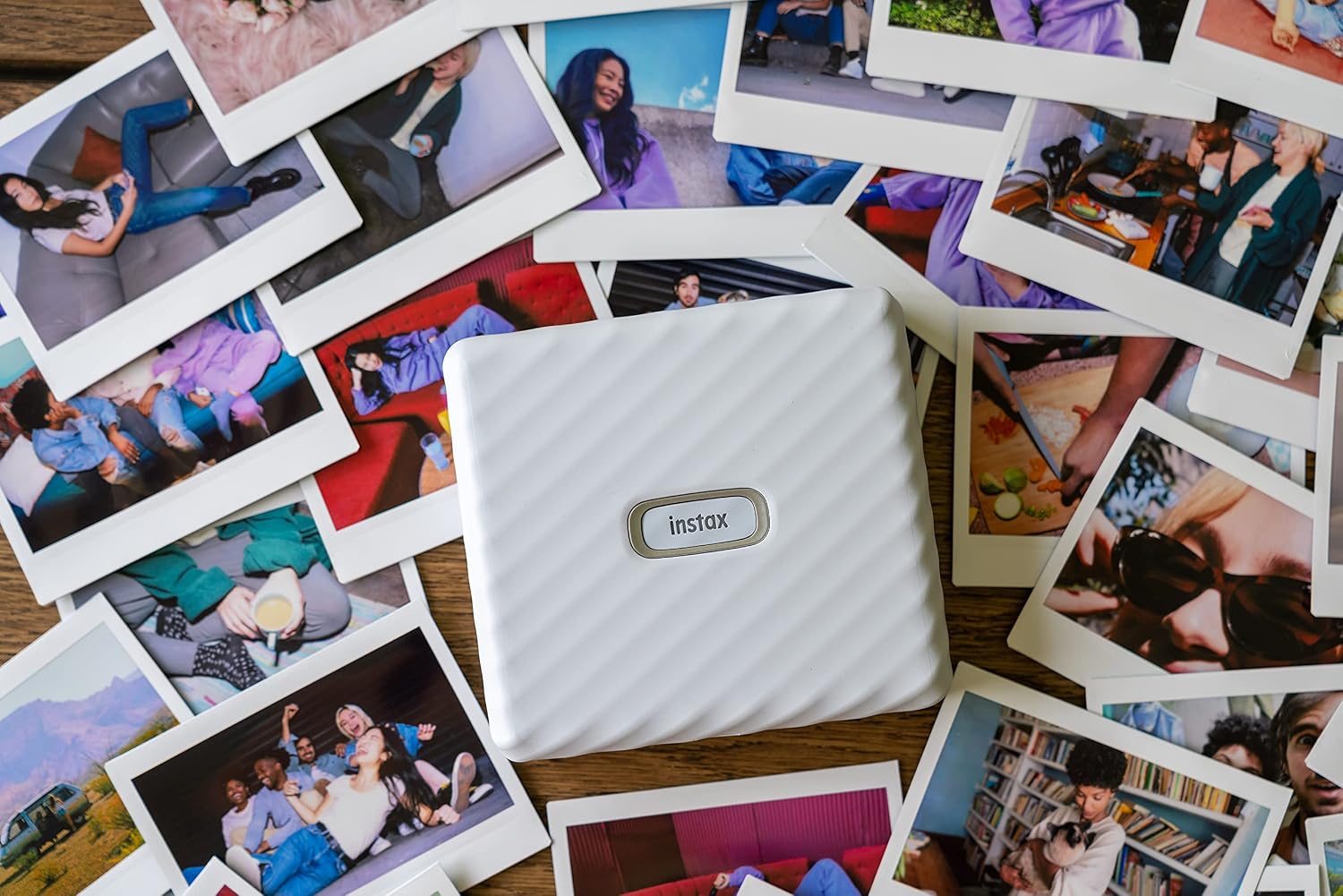 Fujifilm Instax Link Wide Printer - Ash White
