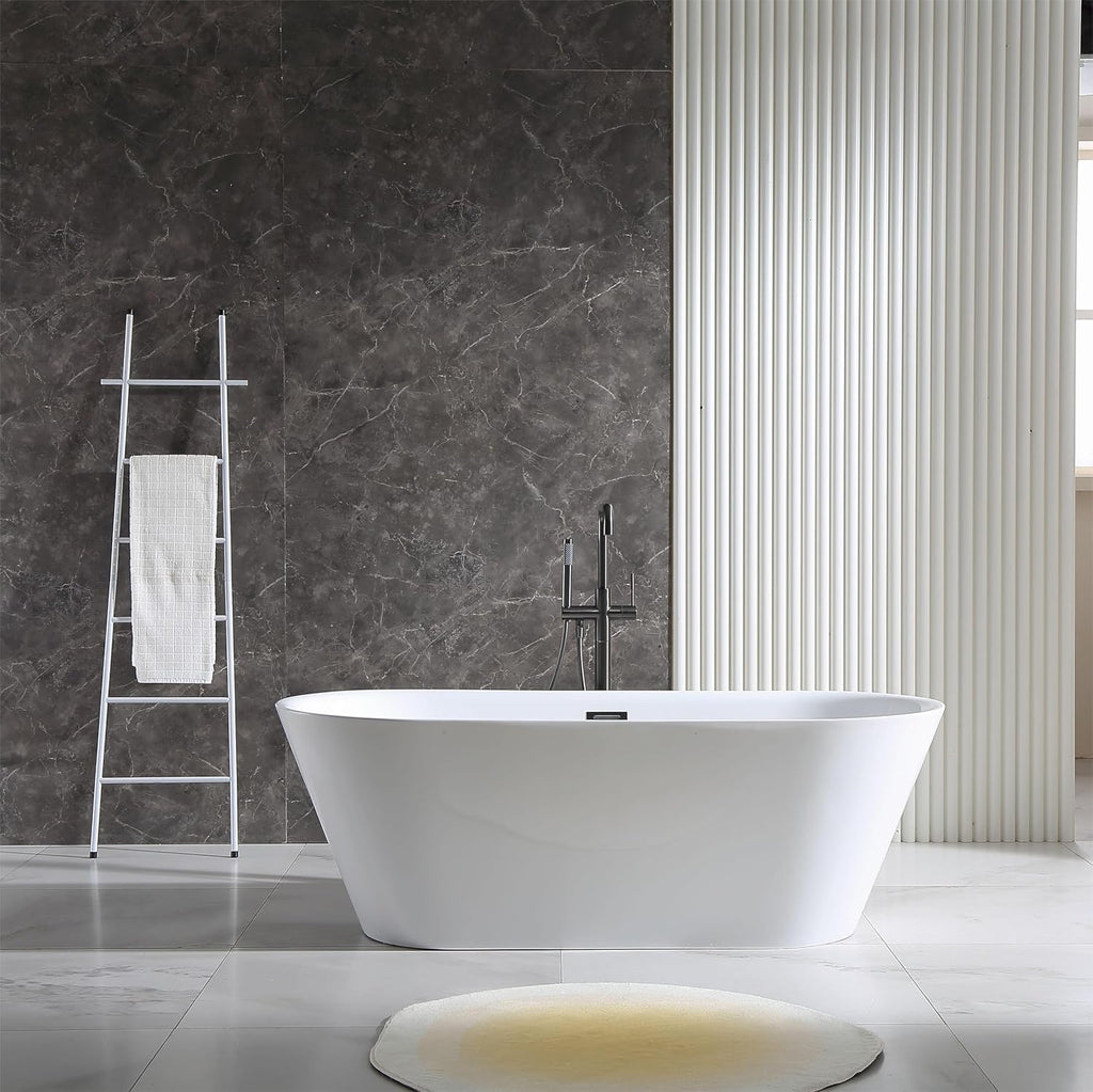 Replacement Freestanding Bathtub for BATHLET, 59.05'' x 29.5'' Freestanding Soaking Acrylic Bathtub