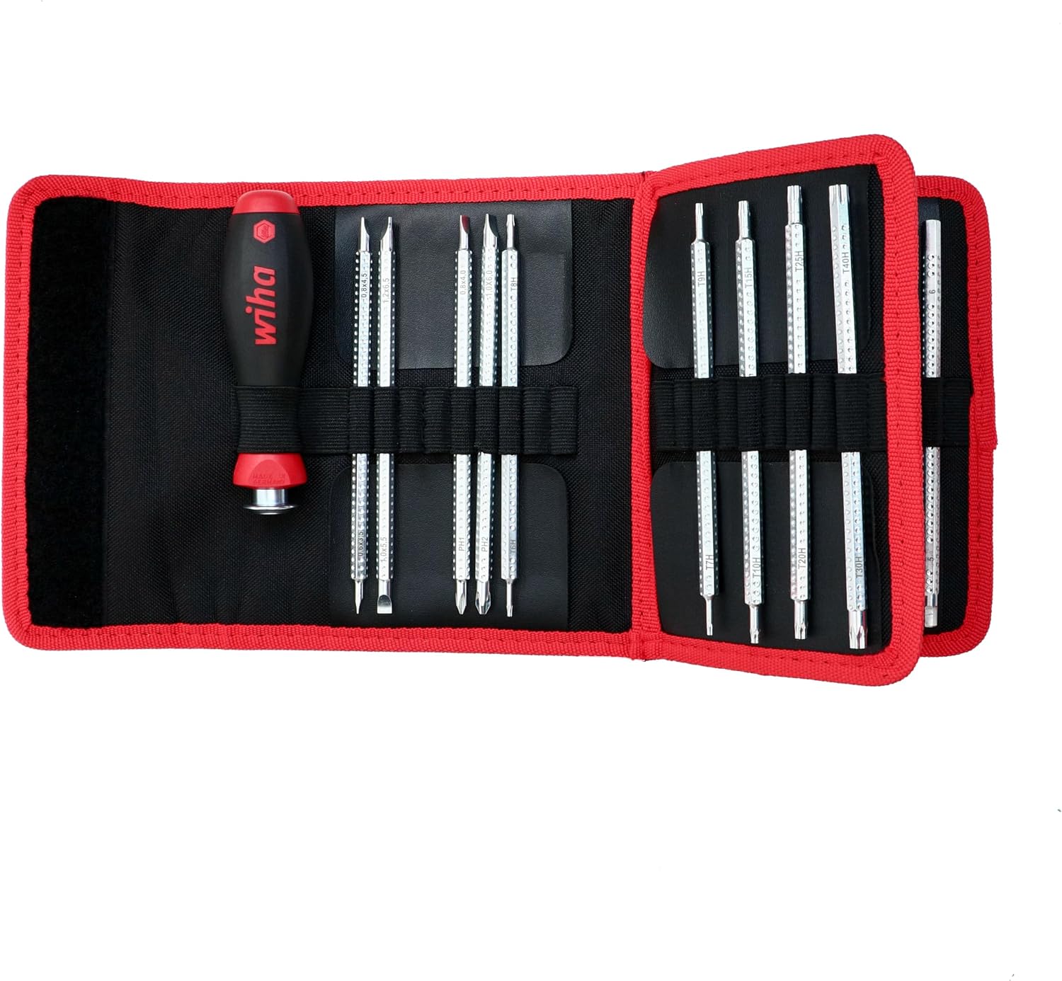 Wiha 28189 15 Piece Drive-Loc VI Wallet Set