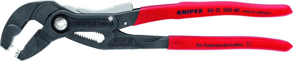 Knipex Tools 85 51 250 AF 10' Hose Clamp Pliers with Locking Device