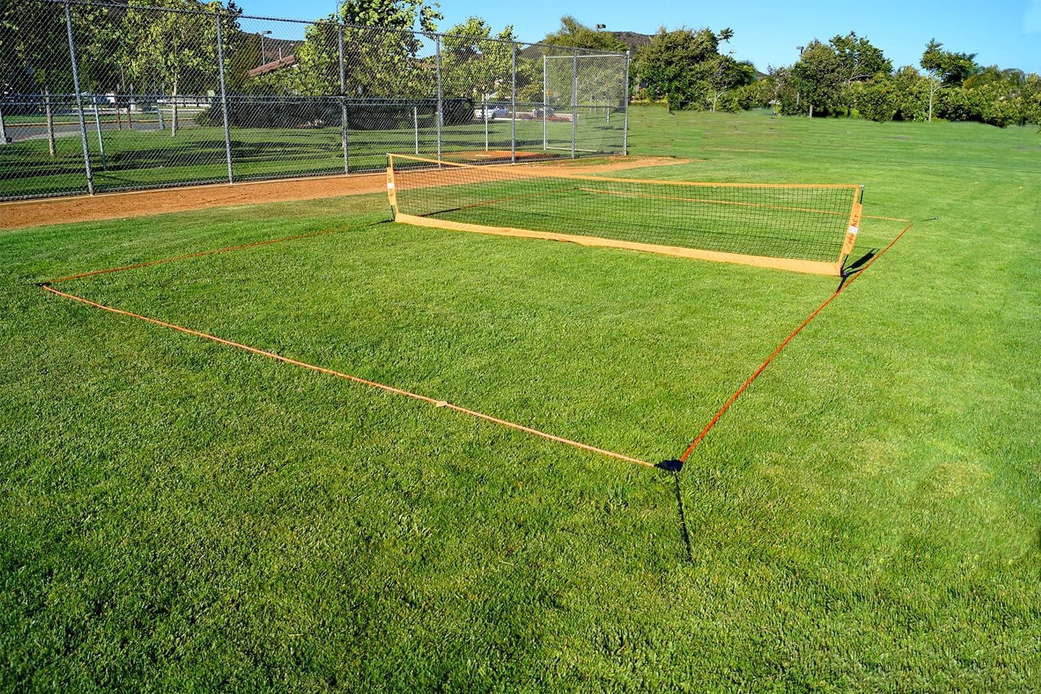 Bownet Soccer Goals for Backyard & Training – Portable Pop-Up Field Barrier Net with Sand Anchors & Travel Bag, Durable All-Weather Soccer Training Equipment