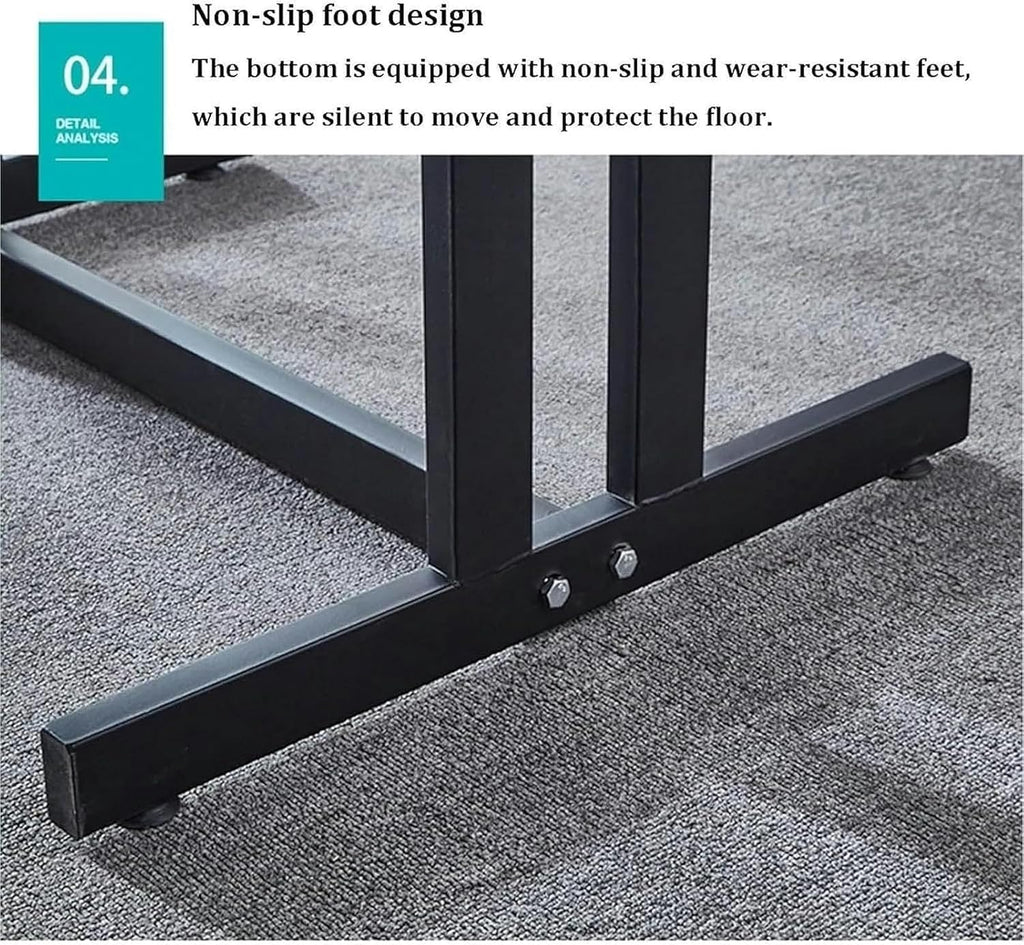 Floor-Standing Metal Garment Rack, Heavy Duty Clothing Rack 4 Way Rack, Adjustable Lifting Retail Display Hanging Shirt Garment Pipe Rack Commercial Hanger
