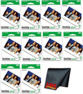 Fujifilm instax Wide Instant Film (200 Photo Exposures) Bundle with Diginerds Microfiber Cleaning Cloth