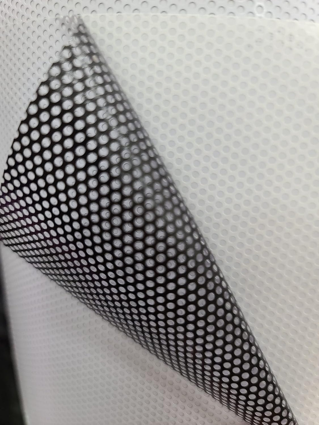 Perforated White One Way Vision Privacy Printing Media Window Glass Vinyl Sticker Decal Film (20FT x 5FT)