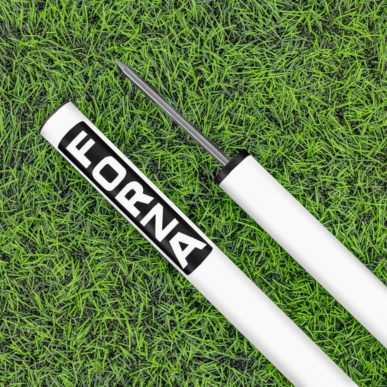 FORZA Slalom Agility Poles | Improve Endurance, Speed & Footwork | Color, Size & Rubber Base Options Available [8 Pack]