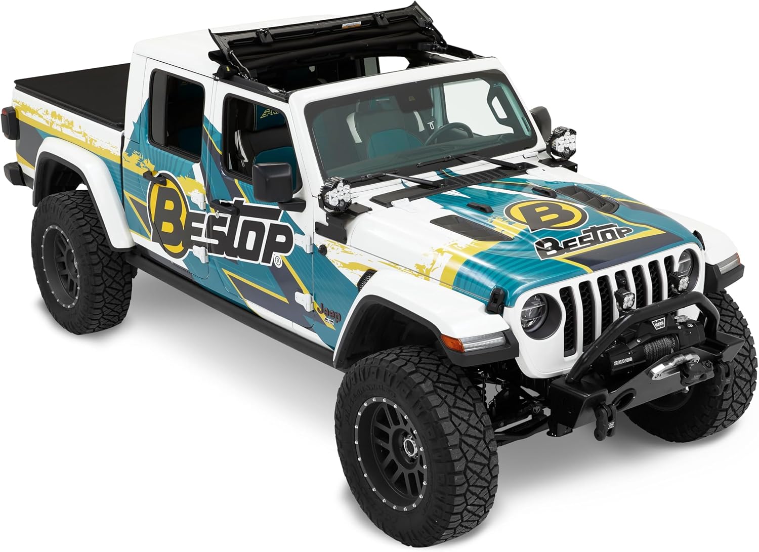 Bestop Sunrider for Hardtop 5245417, Twill, Wrangler JL & JT