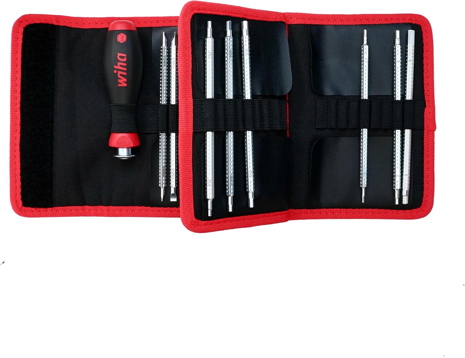 Wiha 28189 15 Piece Drive-Loc VI Wallet Set