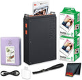 Fujifilm instax mini Link+ Portable Smartphone Printer with Bluetooth, Instant Photo Printer for Mobile Devices Value Bundle with Photo Album + Instax Mini Instant Film Twin Pack (White) 40 Photos