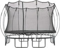 Springfree Trampoline � Springless Square Backyard Trampoline with Enclosure for Kids - 11ft or 13ft Sizes & Optional Add-On Attachments & Accessories