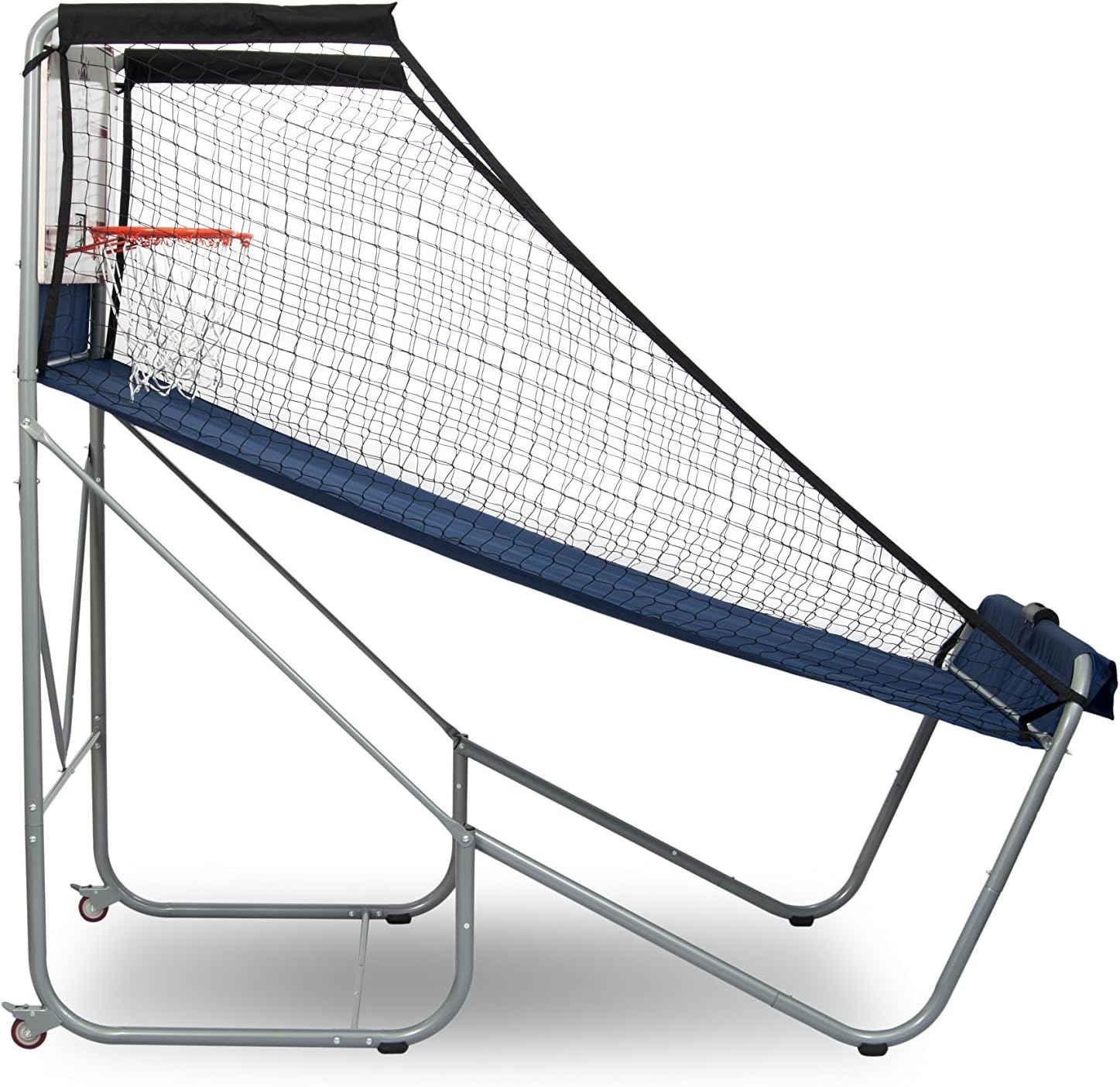 Pop-A-Shot - Home Dual Shot Arcade Basketball Game with NBA Graphics l Sensor Scoring l 16 Game Modes l 7 Balls l Foldable Storage l for All NBA Fans