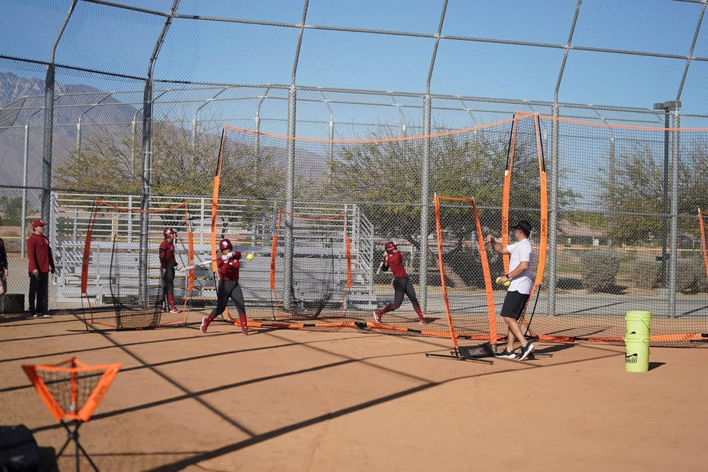 Bownet Soccer Goals for Backyard & Training – Portable Pop-Up Field Barrier Net with Sand Anchors & Travel Bag, Durable All-Weather Soccer Training Equipment