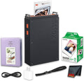 Fujifilm instax mini Link+ Smartphone Printer, Bluetooth Instant Photo Printer for Phones, 2 x 3 Inch Prints Bundle with Photo Album + Instax Mini Instant Film Twin Pack (White) 20 Photos