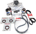 COMPLETE TIMING BELT KIT | Compatible with Honda/Acura V6 | GENUINE/OEM PARTS (Water Pump, Seals, Pulleys, Hydraulic, Serpentine Belt)