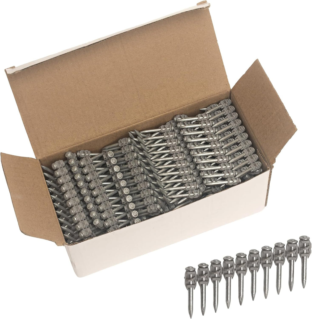1000x Collated Concrete Nails 1 1/4'' (32mm) - for Hilti nails only B4 MX, BX4
