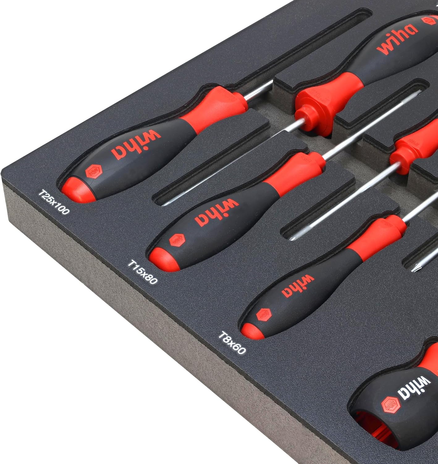 Wiha 91851 45 Piece Knife Maintenance Magnetic Workstation Tray Set