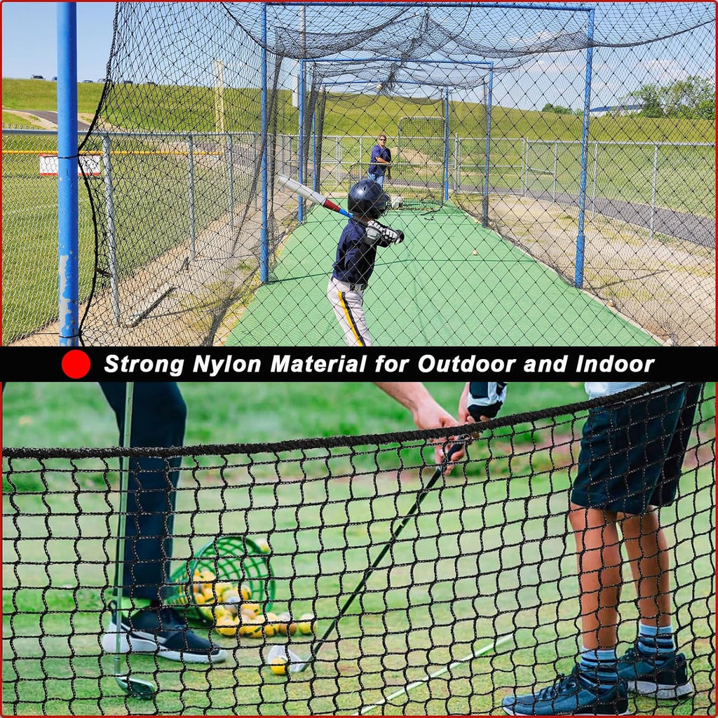 Golf Net,Golf Practice Net,Sports Netting,Sports Practice Barrier Net,Heavy Duty Ball Netting,DIY Ball Net for Golf, Baseball, Hockey, Soccer