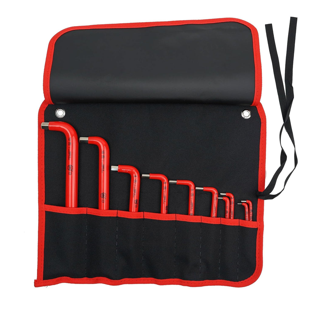 Wiha 13693 10 Piece Insulated Hex L-Key Set - Metric