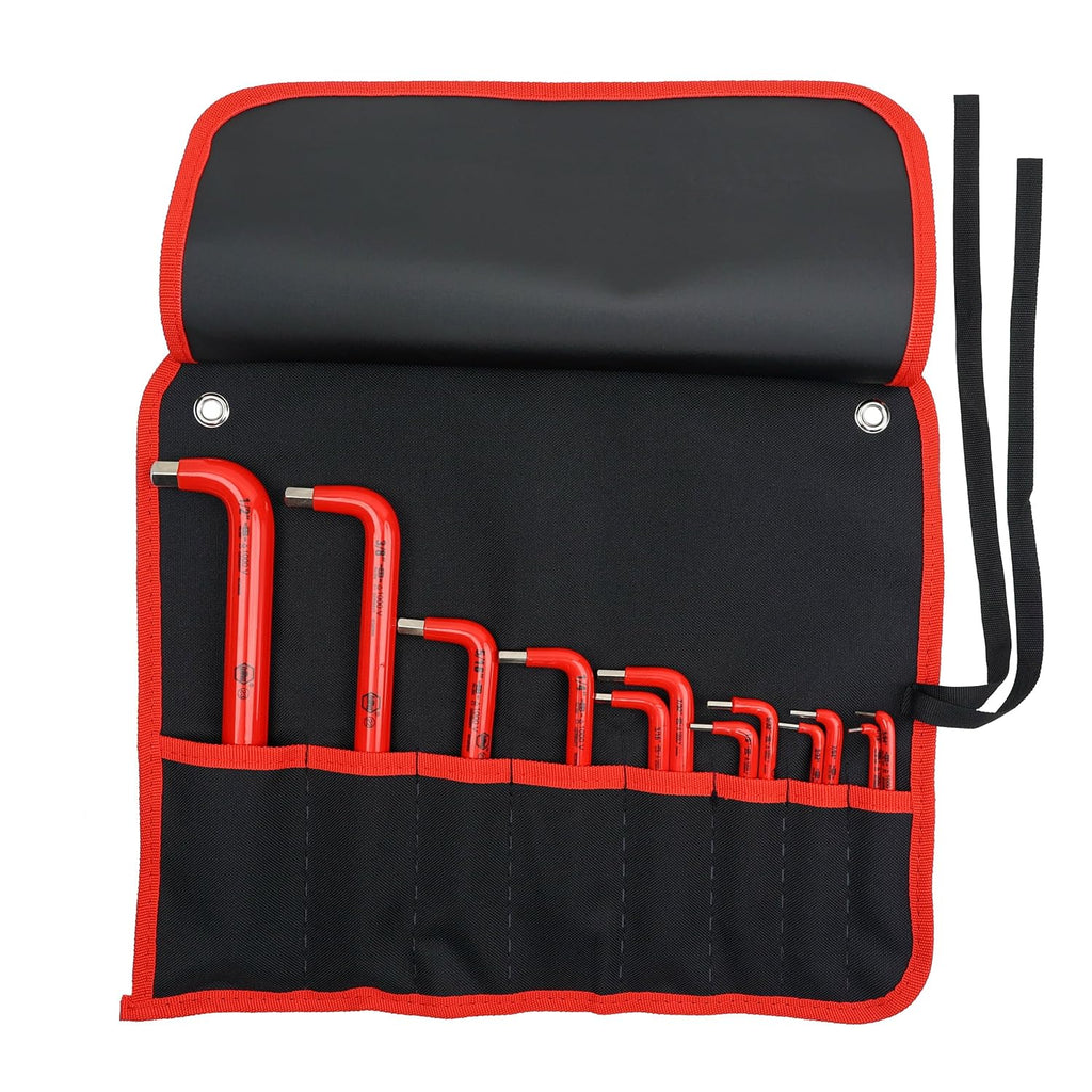 Wiha 13694 12 Piece Insulated Hex L-Key Set - Inch
