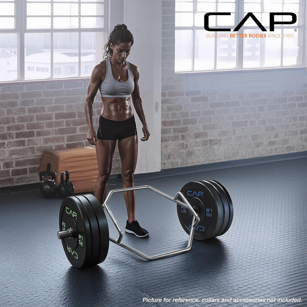 CAP Barbell Olympic Trap Bar | Multiple Grip Options